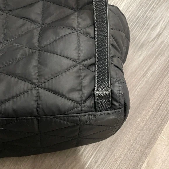 Kate Spade Quilted Black Backpack - Picture 6 of 13